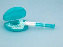 a take-home teeth whitening kit