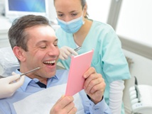 smiling man