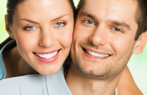 smiling young couple